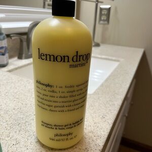 New never used 32 fl oz Philosophy Lemon Drop